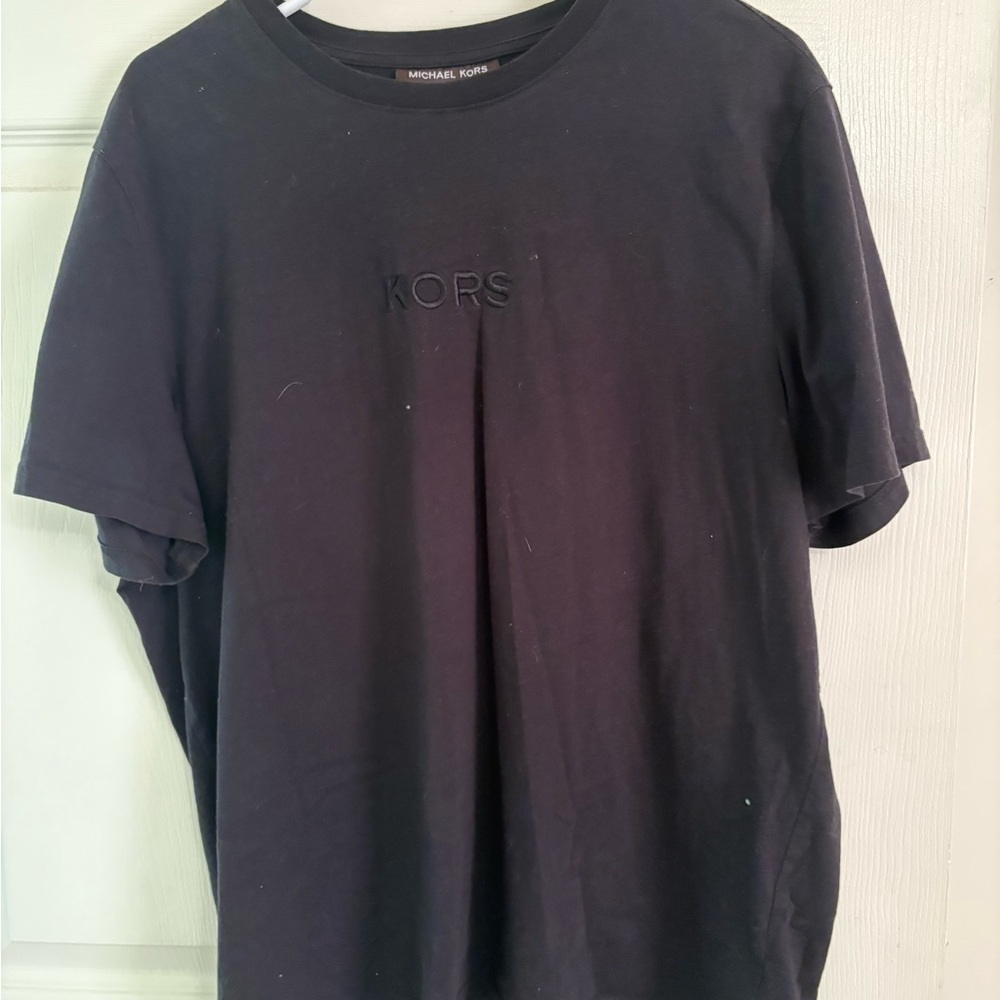 Michael Kors Black Short Sleeve Tee